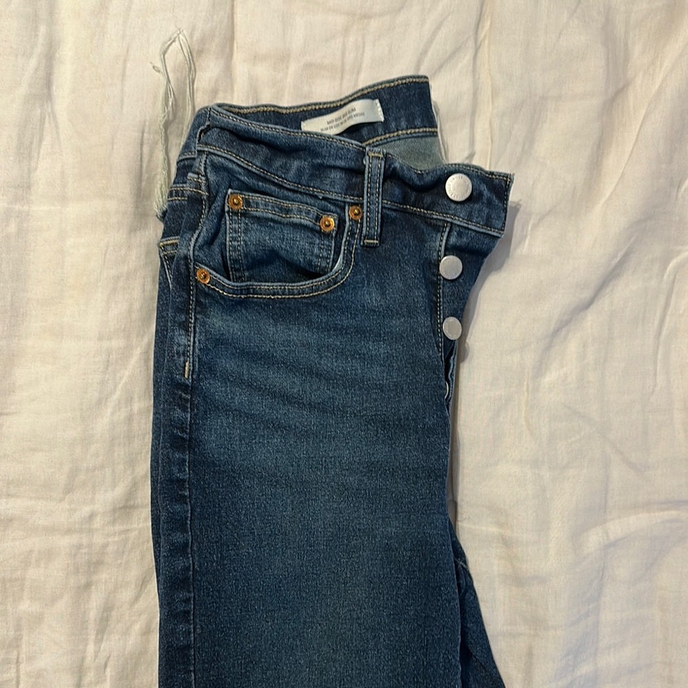 Target High Rise Blue Jeans Classic Style - Picture 5 of 6